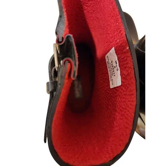 Sperry Top Sider Womens Black Rubber Rain Boots US 8‎ Waterproof Fleece Lined - Picture 5 of 6